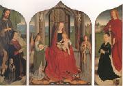 The Virgin and child between angel musicians (mk05) Gerard David